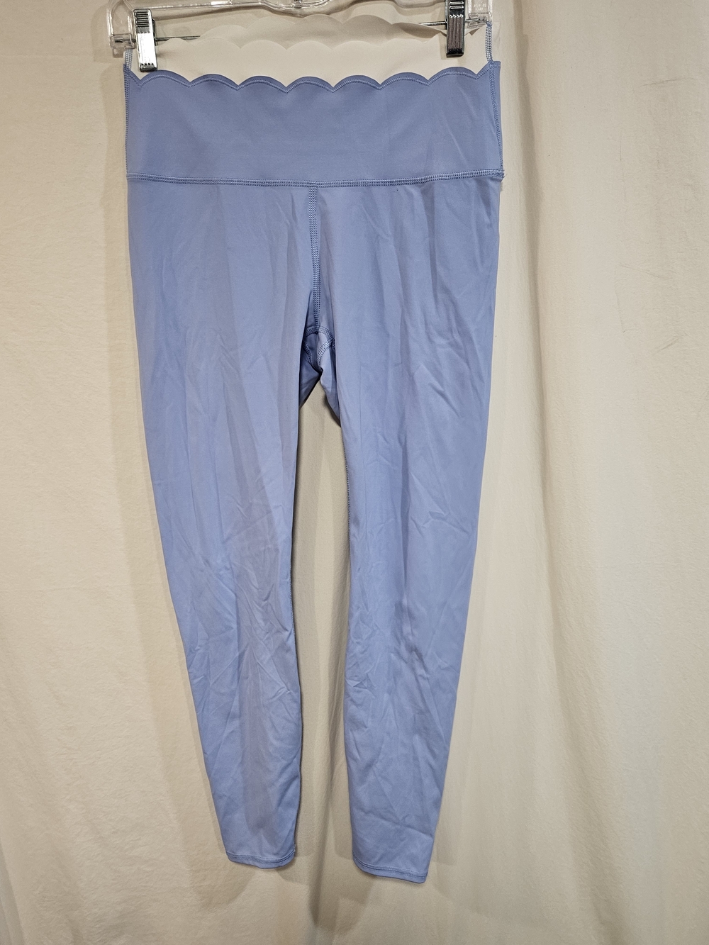 JoyLab Scallop-Waist Periwinkle Leggings